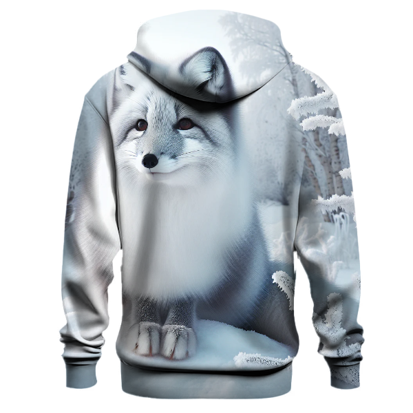 Arctic Fox Elegance Hoodie