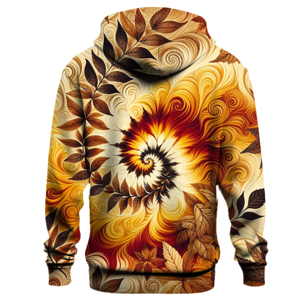 Golden Autumn Embrace Hoodie