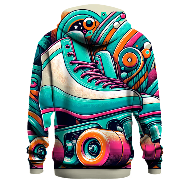 Rad Retro Skates Hoodie