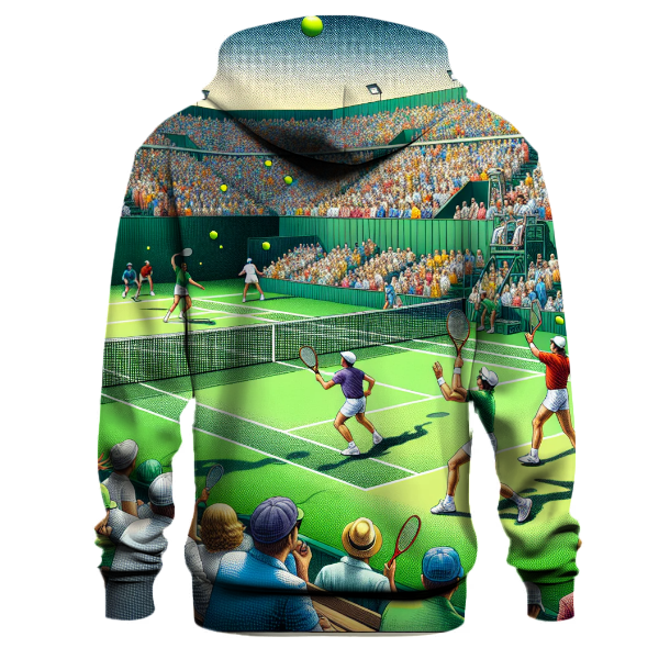 Tennis Court Victory Hoodie