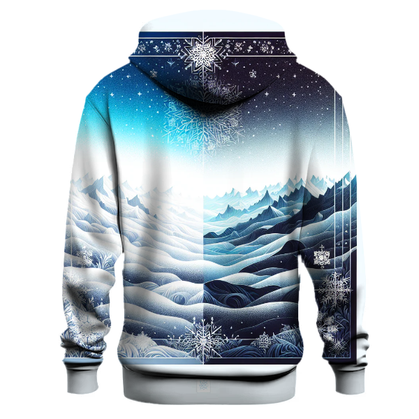 Crystal Ice Wave Hoodie