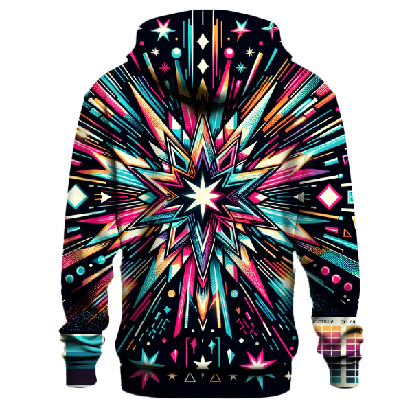 Retrowave Starburst Hoodie