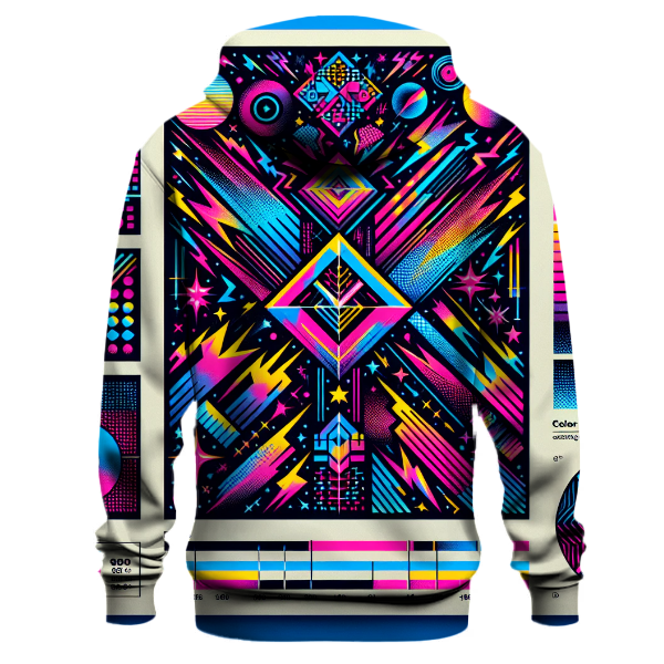 Electric 80s Vibe Hoodie