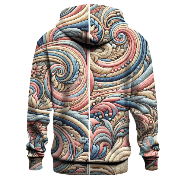 Peaceful Pastel Swirls Hoodie