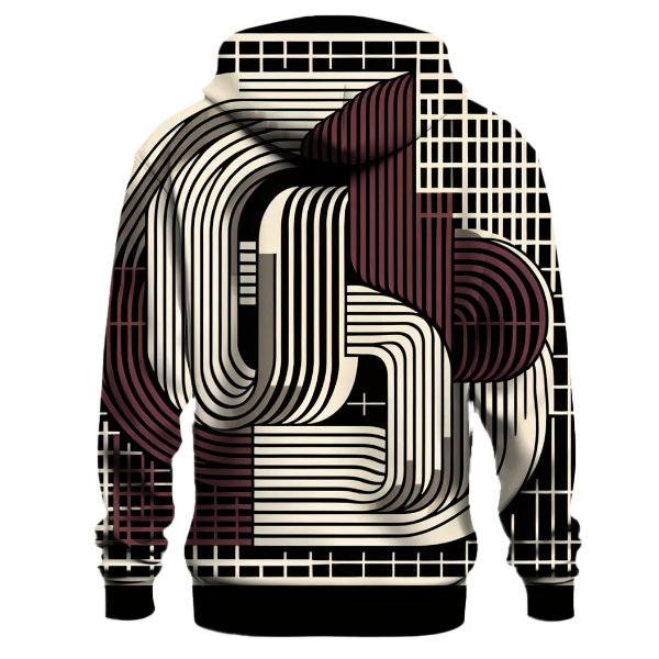 Abstract Grid Illusions Hoodie