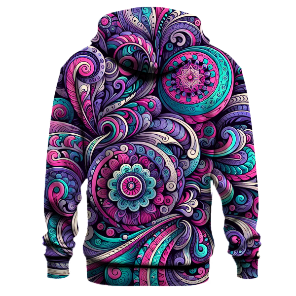 Flower Power Psychedelia Hoodie