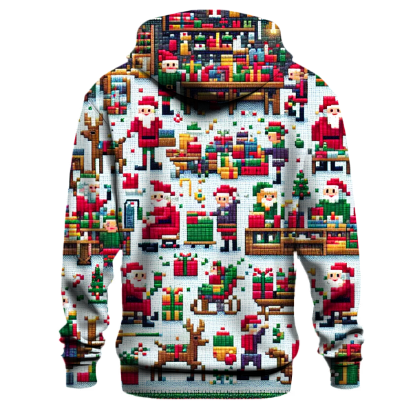 Santa's Cozy Workshop Design Hoodie