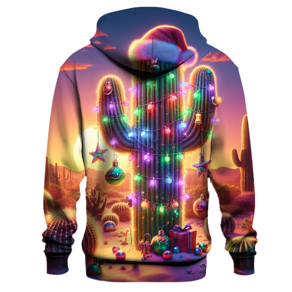Christmas Cactus Fiesta Hoodie