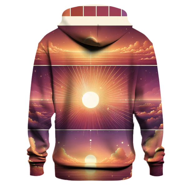 Amber Sunset Serenade Hoodie