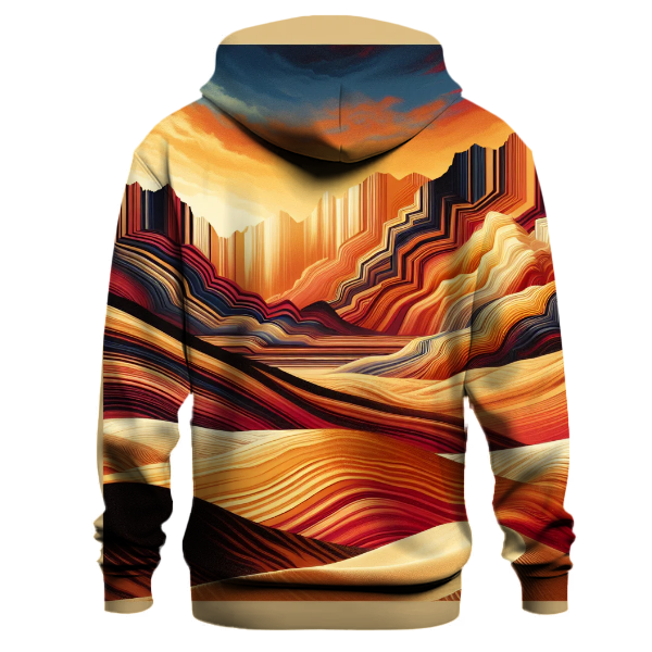 Fiery Desert Mirage Hoodie