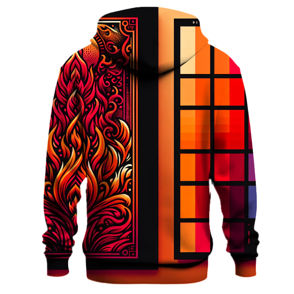 Sunset Blaze Ombre Hoodie