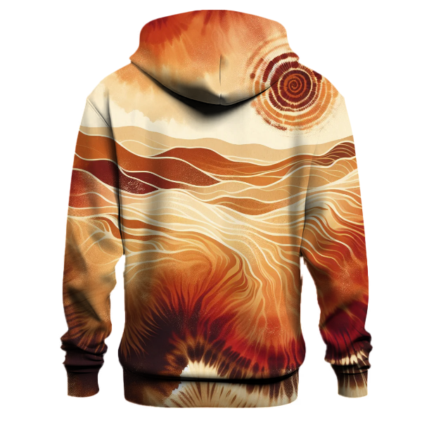 Copper Sands Tie-dye Design Hoodie