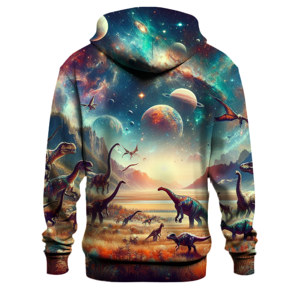 Galactic Dinosaur Safari Hoodie