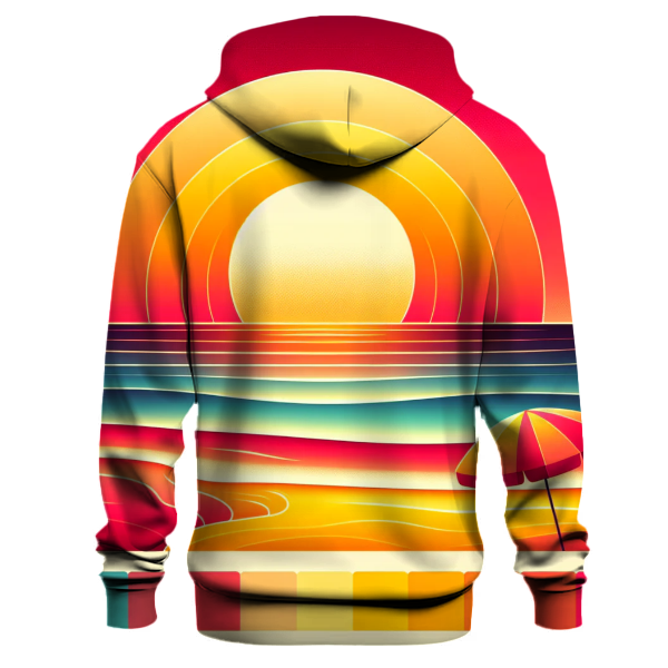 Sunset Beach Horizon Hoodie
