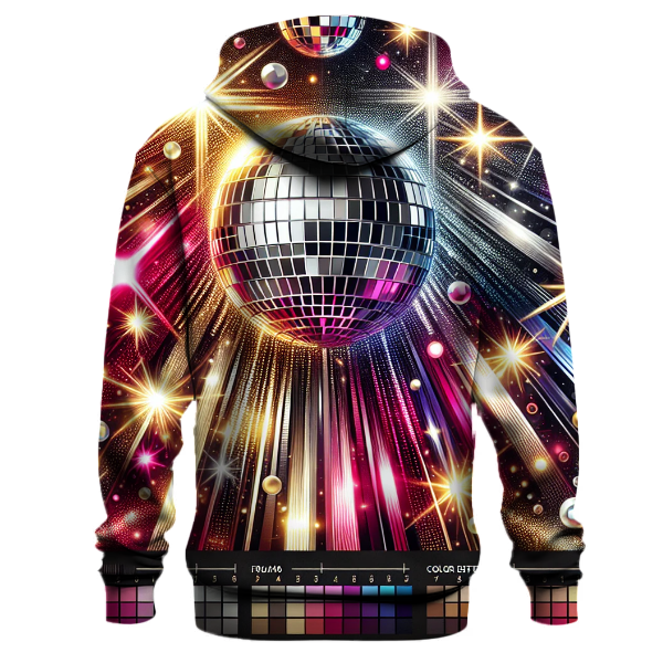 Classic 70s Disco Lights Hoodie