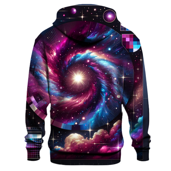 Neon Cosmic Galaxy Hoodie