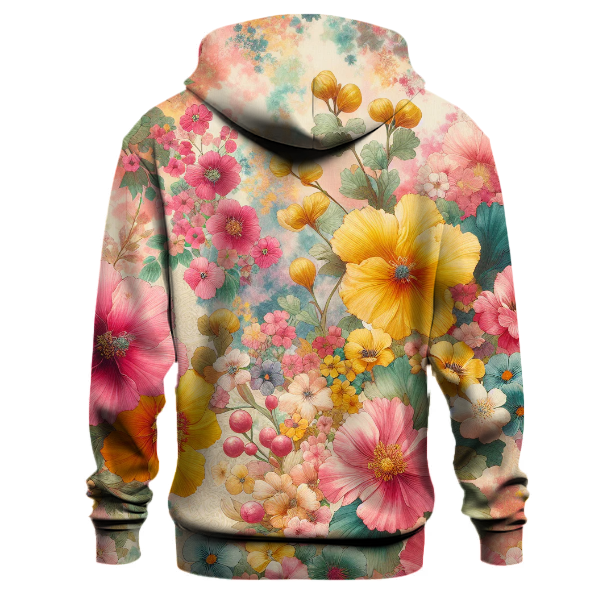 Blooming Floral Burst Hoodie