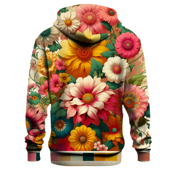 Charming Floral Dreams Hoodie