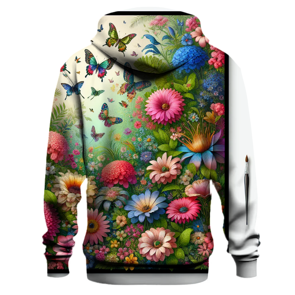 Exotic Floral Fantasy Hoodie