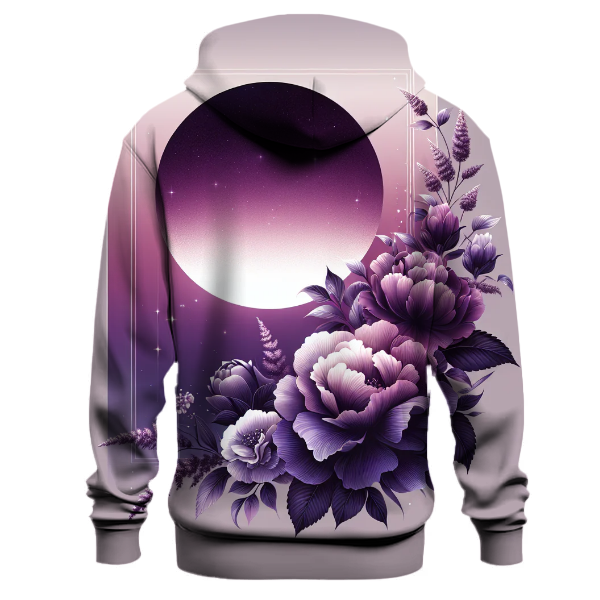 Midnight Bloom Gradient Hoodie