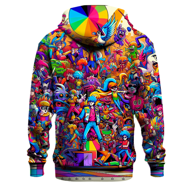Classic Cartoon Celebration Hoodie