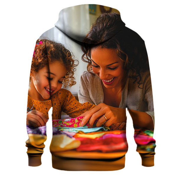 Threads of Connection A Day of Sewing Together Hoodie