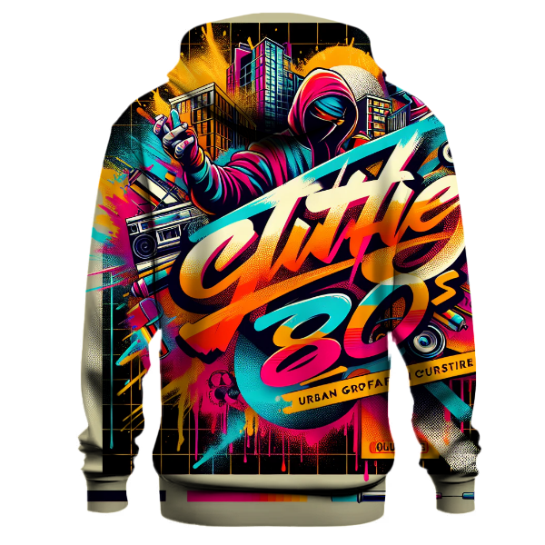 Radical Graffiti Splash Hoodie