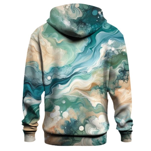 Breezy Coastline Tie-dye Hoodie