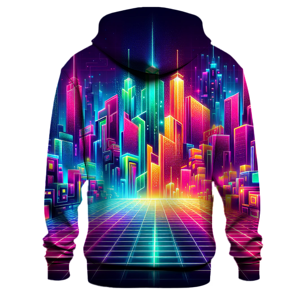 Synthwave Night Lights Hoodie