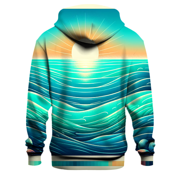 Summer Ocean Tides Hoodie