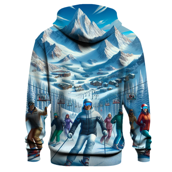Adventure Ski Style Hoodie