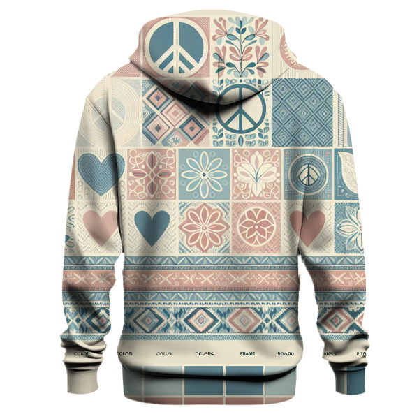 Peaceful Hues of Love Hoodie