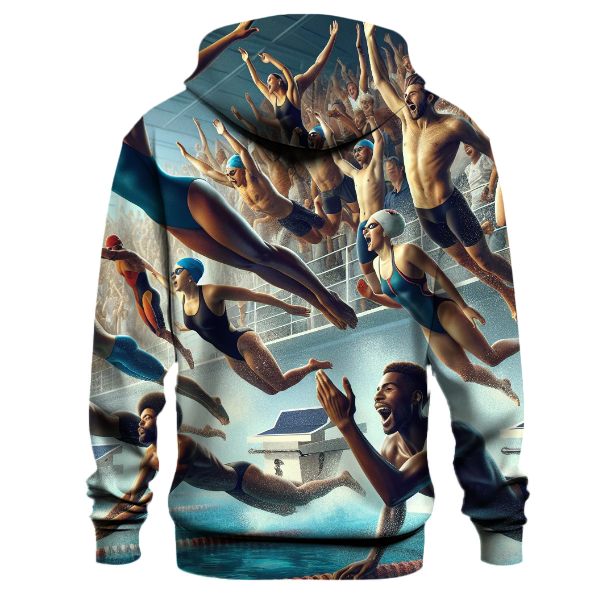 Swimming - Dive Into Greatness Hoodie
