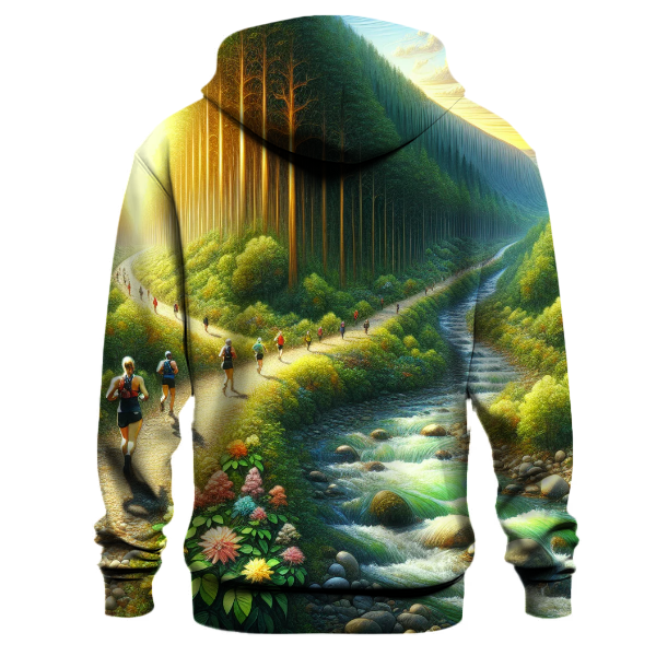Trail Running Enthusiast Hoodie