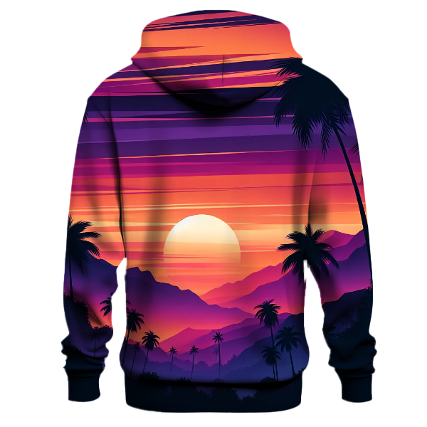 Nostalgic Sunset Silhouettes Hoodie