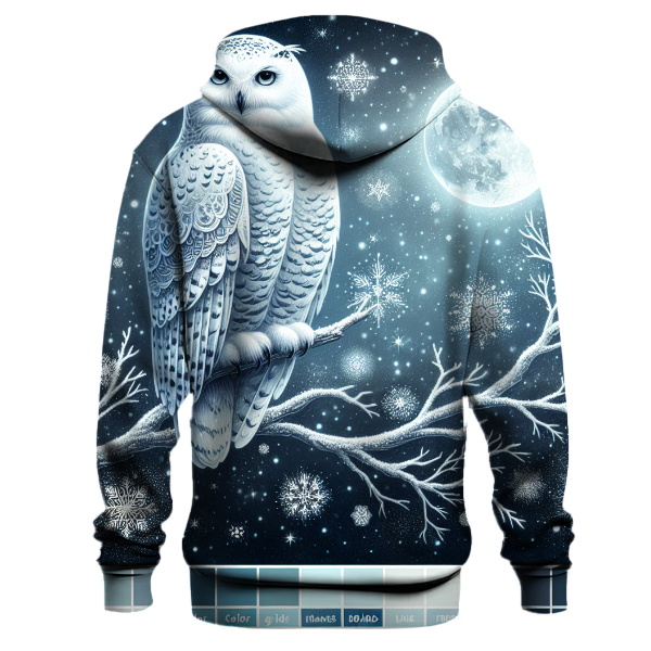 Snowy Owl Wisdom Hoodie