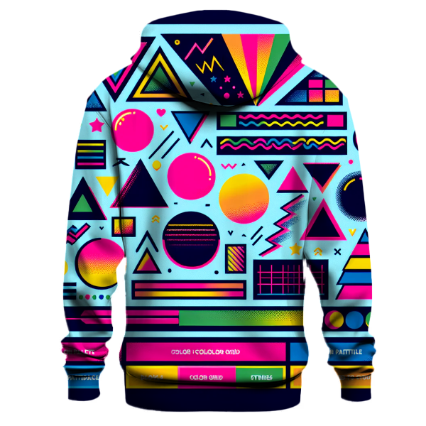 Neon 80s Dreams Hoodie