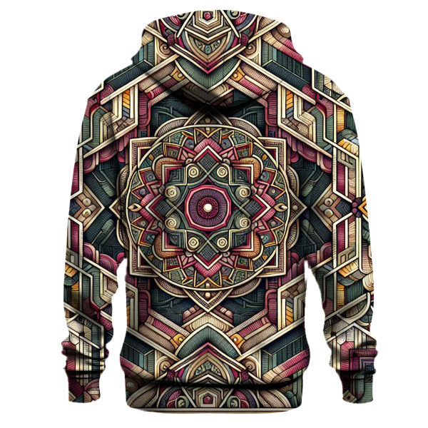 Geometric Kaleidoscope Fusion Hoodie