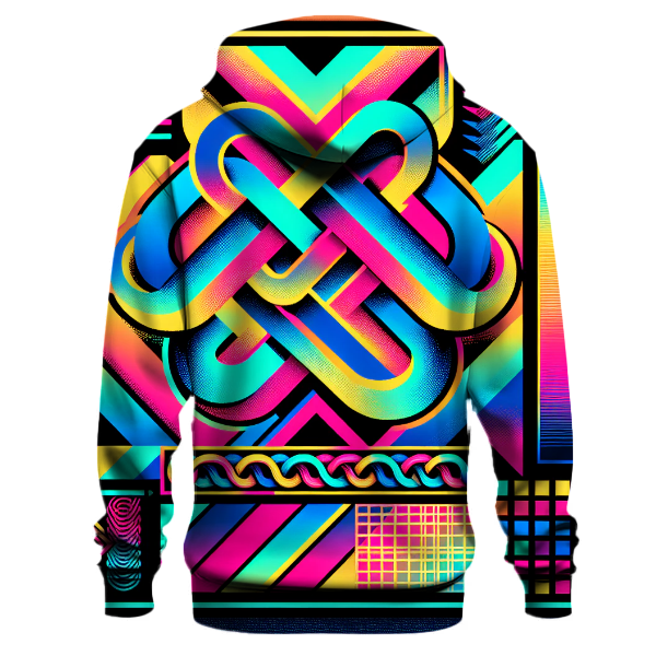 Neon Daze Design Hoodie
