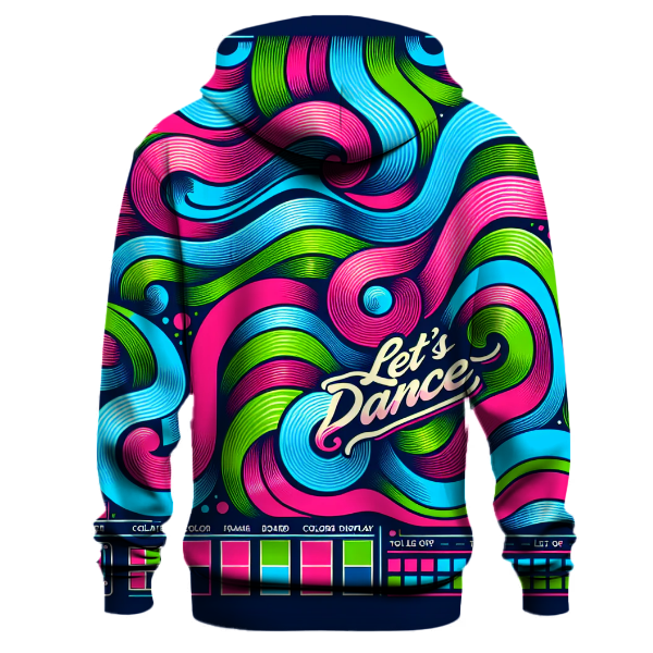 Electric Boogie Lines Hoodie