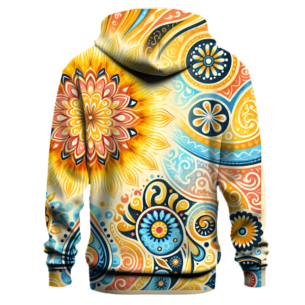 Rays of Joy Tie-Dye Hoodie