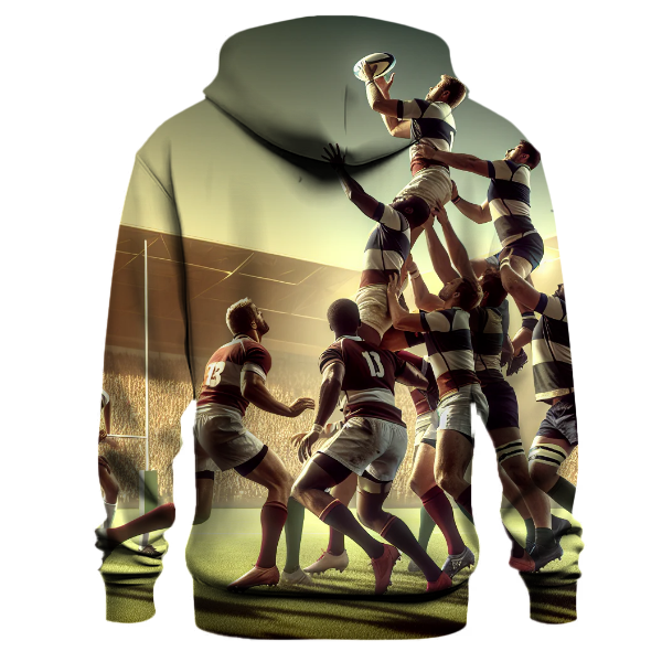 Rugby Lineout Hoodie
