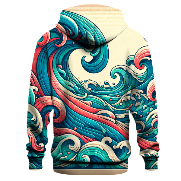 Ocean Waves Hoodie
