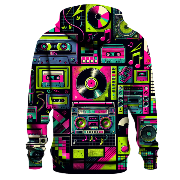 Retro Music Revolution Hoodie
