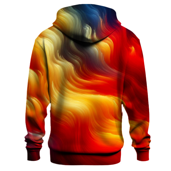 Fiery Inferno Gradient Hoodie