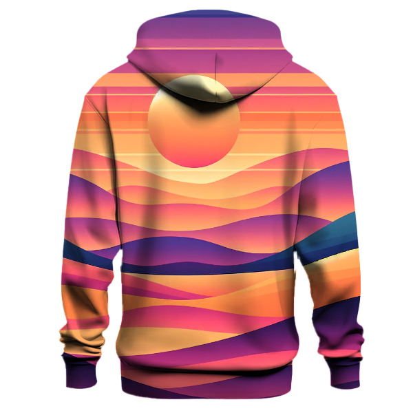 Sunset Vibes Retro Hoodie