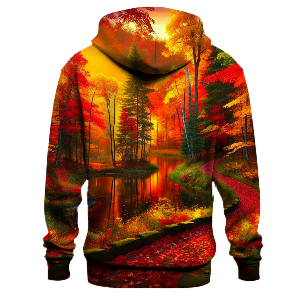 Dreamy Autumn Landscape Hoodie