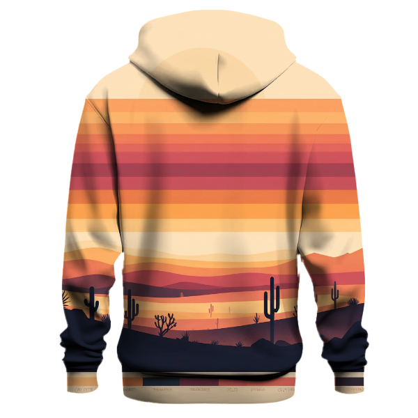 Desert Twilight Hues Hoodie