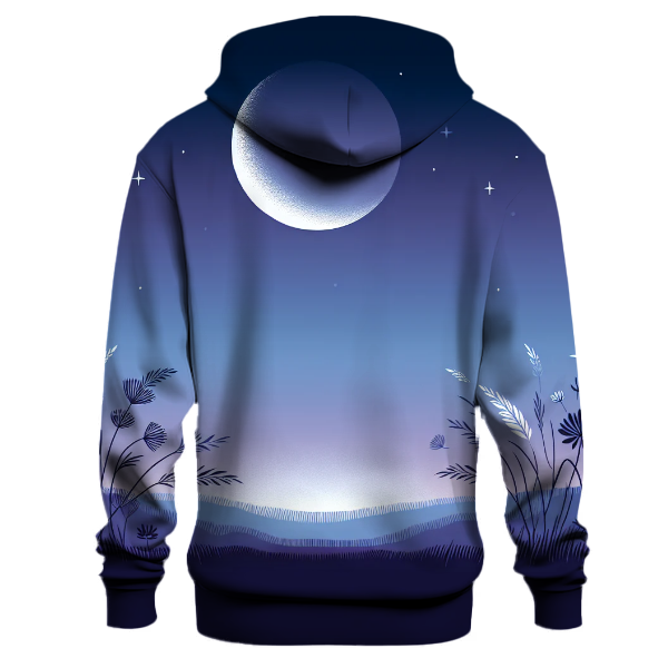 Moonlit Meadow Gradient Hoodie