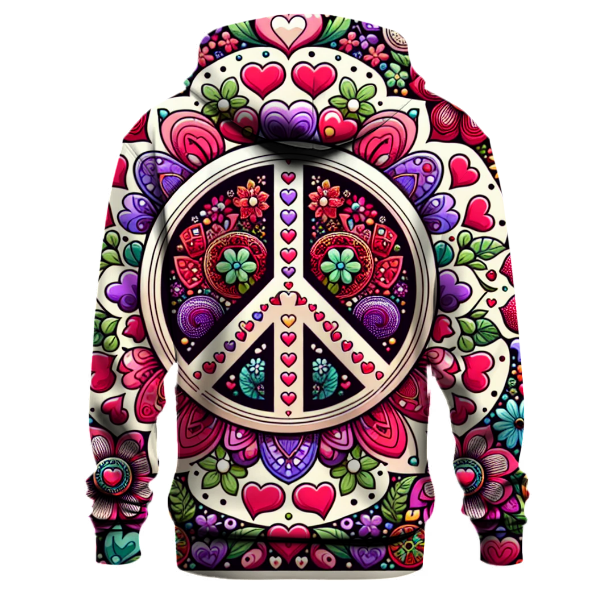 Hippie Peace Vibes Hoodie